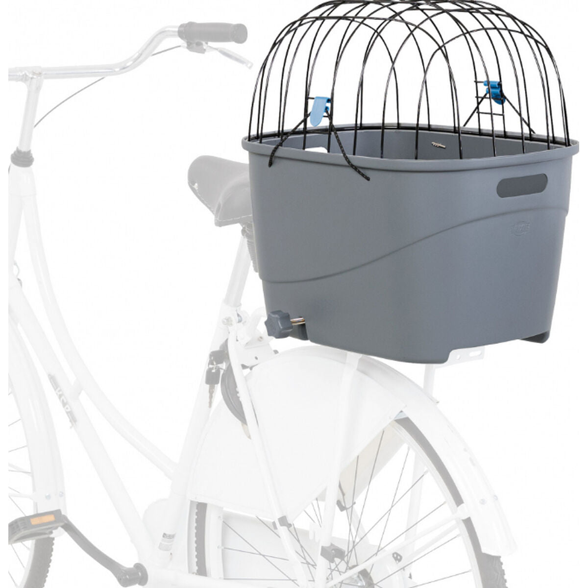 Borsa di trasporto Trixie 13115 Grigio Metallo Plastica 36 x 47 x 46 cm Bicicletta