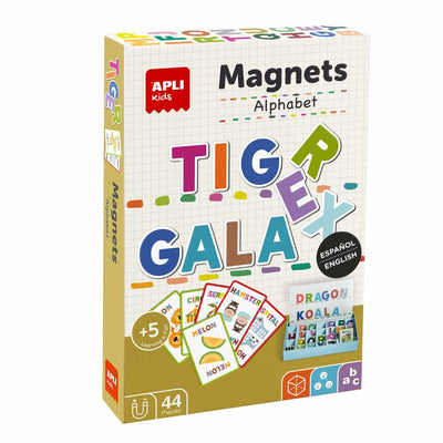 Gioco Magnetico Apli Alphabet Multicolore