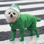 Impermeabile Cani Taglia Piccola Cappuccio Bottoni Antivento Antipioggia Accessori Abbigliamento Animali Domestici