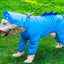 Impermeabile Cane Costume Squalo Cappuccio Antipioggia Antivento Accessori Abbigliamento Animali Domestici