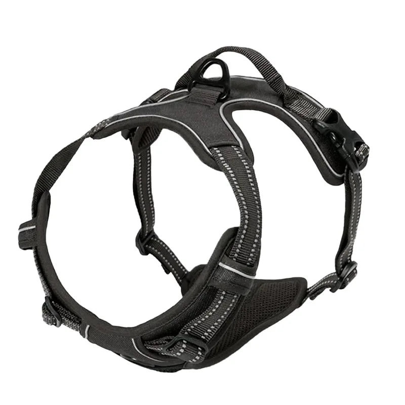 Pettorina Cane Imbracatura Gilet Traspirante Regolabile Riflettente Animali Domestici