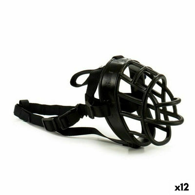 Muzzle Black 6 x 7 x 8 cm (12 Units)