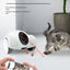Dispenser Cibo Robot Giocattolo Intelligente Mobile APP Videocamera Girevole Laser Animali Domestici