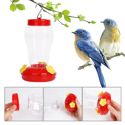 Bird Feeder Bottle Food Hook Parrot Pet Accessories 