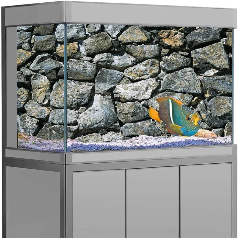 Rotolo Pesci Adesivo Carta Decorazione 3D Acquario Animali Domestici