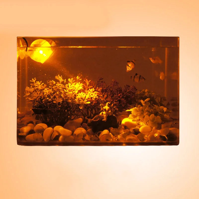 Faretto Luce LED Acquario Impermeabile Illuminazione Animali Domestici