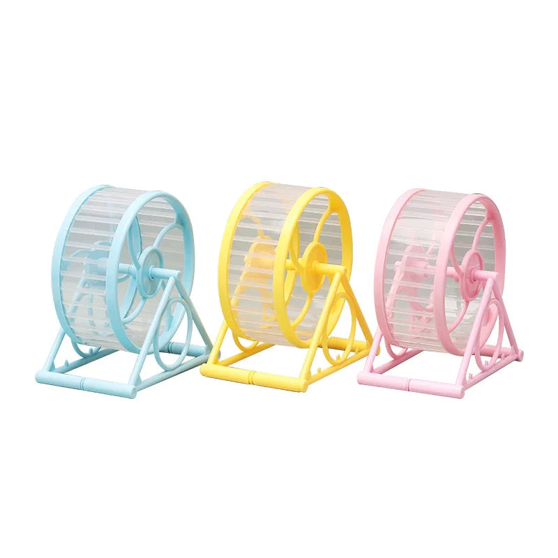 Hamster Wheel Exercises Running Movement Cage Accessories Pet Toys 