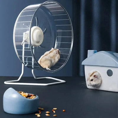 Hamster Wheel Movement Exercises Cage Pet Accessories 