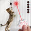 Giocattolo Laser Gatto Ricaricabile Divertente Interattivo Ricarica USB Animali Domestici