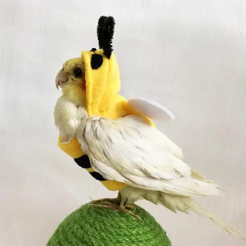 Bird Clothes Pet Clothing Cold Protection Delicate Soft Hood 