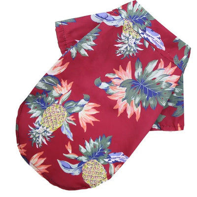 Abbigliamento Camicia Hawaiana Gatto Traspirante Comoda Animali Domestici - PELOSAMICI