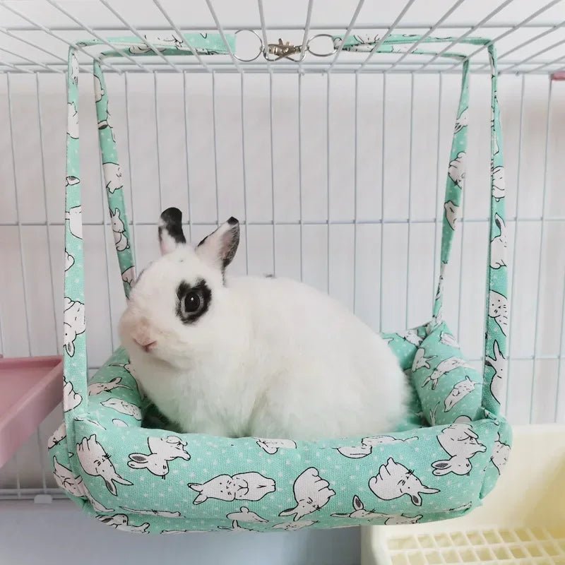 Amaca Criceti Conigli Gabbia Divertente Antistress Accessori Animali Domestici - PELOSAMICI