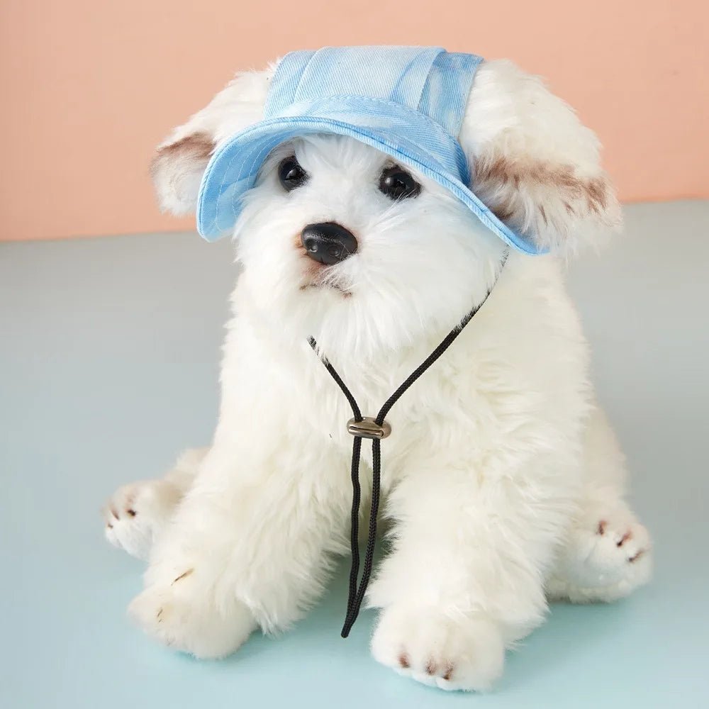 Cappello Cani Fori Orecchie Protezione Solare Berretto Accessori Animali Domestici - PELOSAMICI