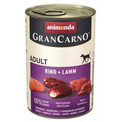 Cibo umido Animonda GranCarno Original Carne di vitello Agnello 400 g - PELOSAMICI