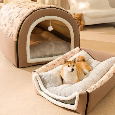 Cuccia Cani Grandi Tenda Morbida Traspirante Lavabile Letto Accessori Animali Domestici - PELOSAMICI