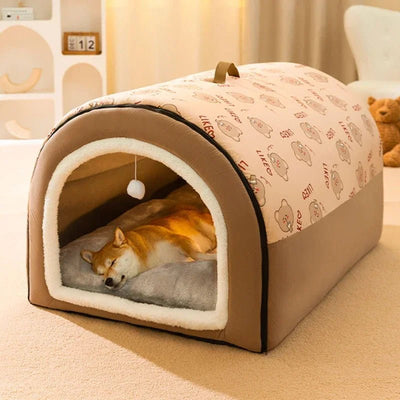 Cuccia Cani Grandi Tenda Morbida Traspirante Lavabile Letto Accessori Animali Domestici - PELOSAMICI