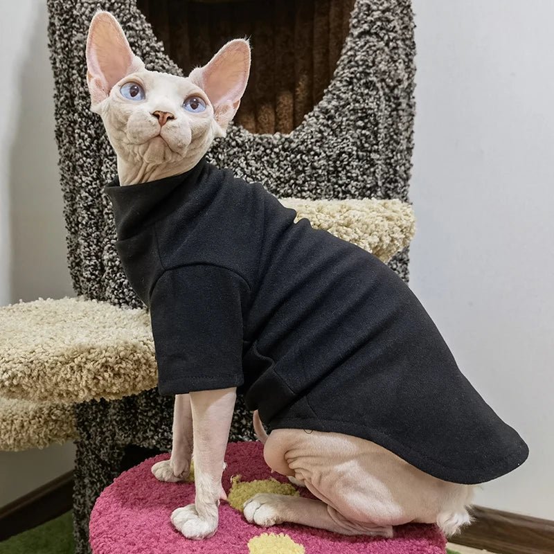 Felpa Gatti Leggera Cotone Abbigliamento Accessori Animali Domestici - PELOSAMICI