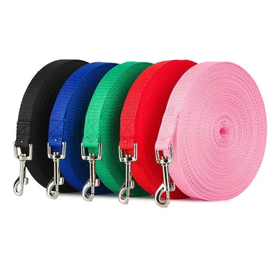 Non-slip Dog Leash Colorful Nylon Rope Training Pet Accessories Lead Strap 