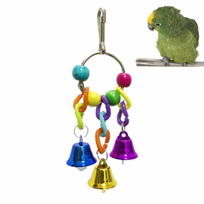 Bird Toy Parrot Bell Fun Anti-stress Pet Accessories 