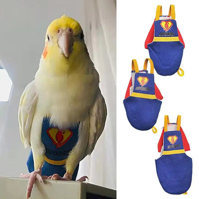 Bird Harness Parrots Diaper Adjustable Flight Suit Pet Accessories 