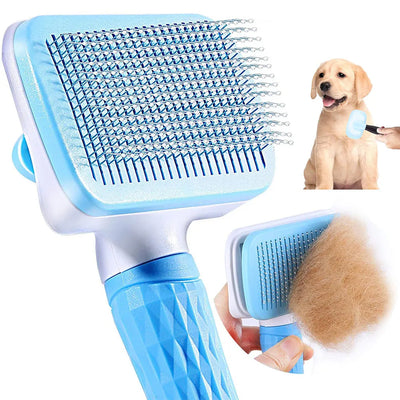 Dog Cat Brush Hair Removal Grooming Care Cleaning Wellbeing Pets 
