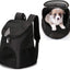 Mochila transportadora para perros y gatos, bolsa de viaje transpirable, accesorios para transporte de mascotas 