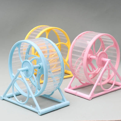 Hamster Wheel Exercises Running Movement Cage Accessories Pet Toys 