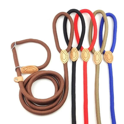 Guinzaglio Cane Regolabile Corda Antiscivolo Resistente Nylon Accessori Animali Domestici