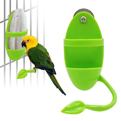 Parrot Bird Feeder Food Water Feeding Pets Cage 