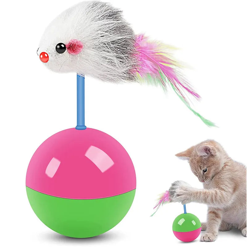 Giocattolo Gatto Accessori Animali Domestici Colorato Divertimento Gioco