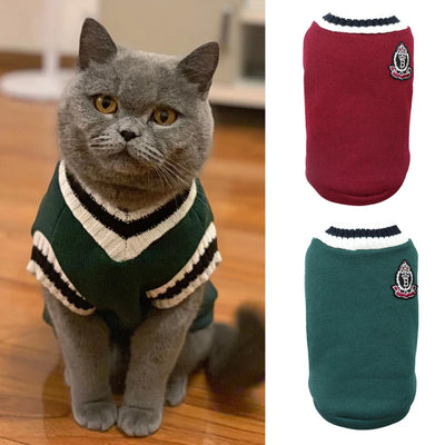 Cat Sweater Clothes Pet Clothing Lightweight Comfortable 