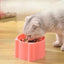 Ciotola Cane Gatto Dispenser Cibo Acqua Mangiatoia Accessori Animali Domestici Protezione Collo - PELOSAMICI