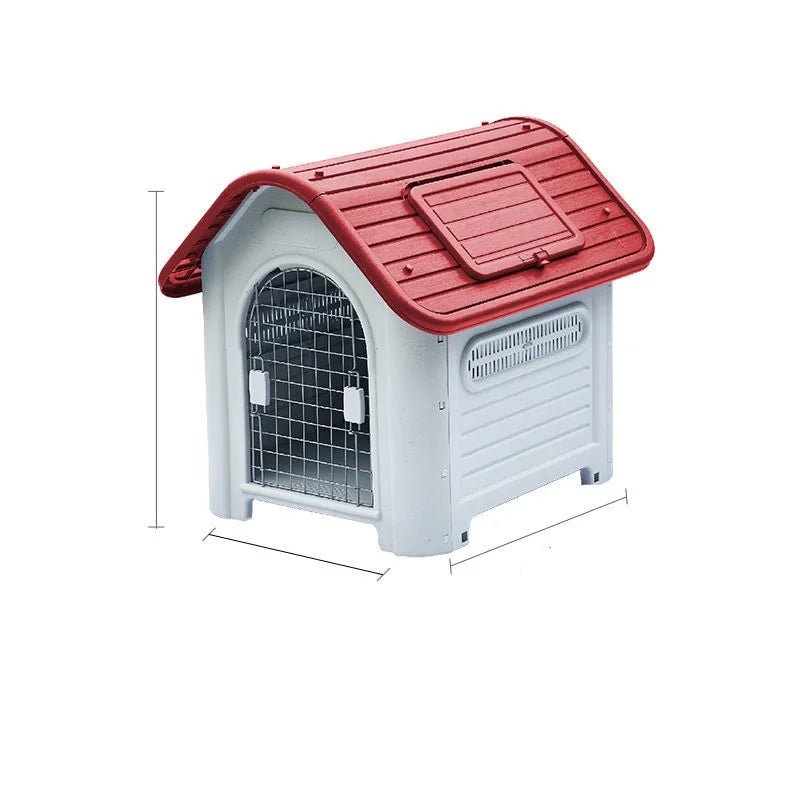 Cuccia Cane Taglia Media Finestra Invernale Antivento Resistente Calda Antipioggia Giardino Accessori Animali Domestici - PELOSAMICI